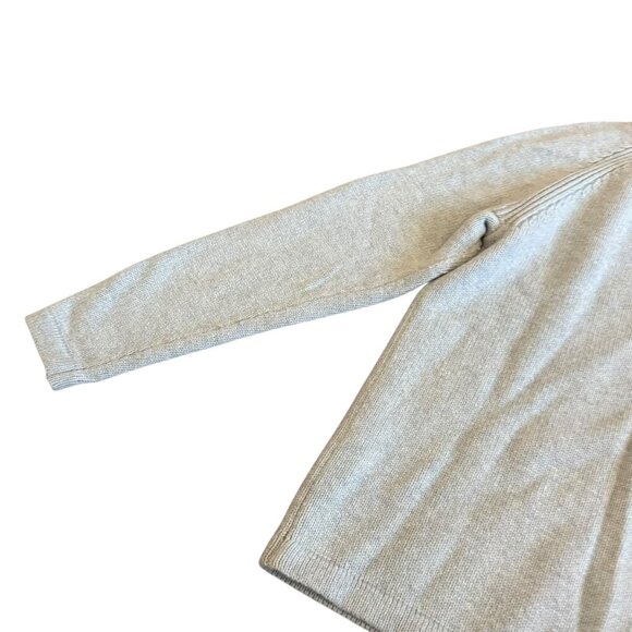 J. Crew Always Light Blue Merino Wool Pullover Sweater Mock Neck Cozy Sz Small - Picture 9 of 12